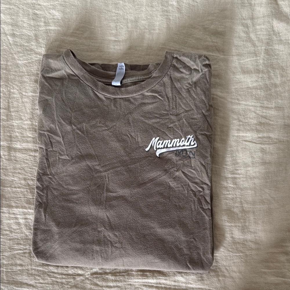 Next Level Apparel Brown Short Sleeve Tee